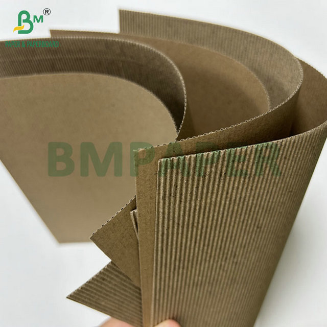 110gsm + 110gsm 2 layer Micro Corrugated Carton Paperboard For Cup Sleeve 600mm x 2000m