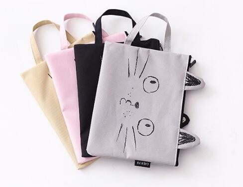 Professional Cosmetic Bag Canvas Zipper Pouch Wholesale, Private Label Makeup Bag, Canvas Bag with Zipper bagplastics