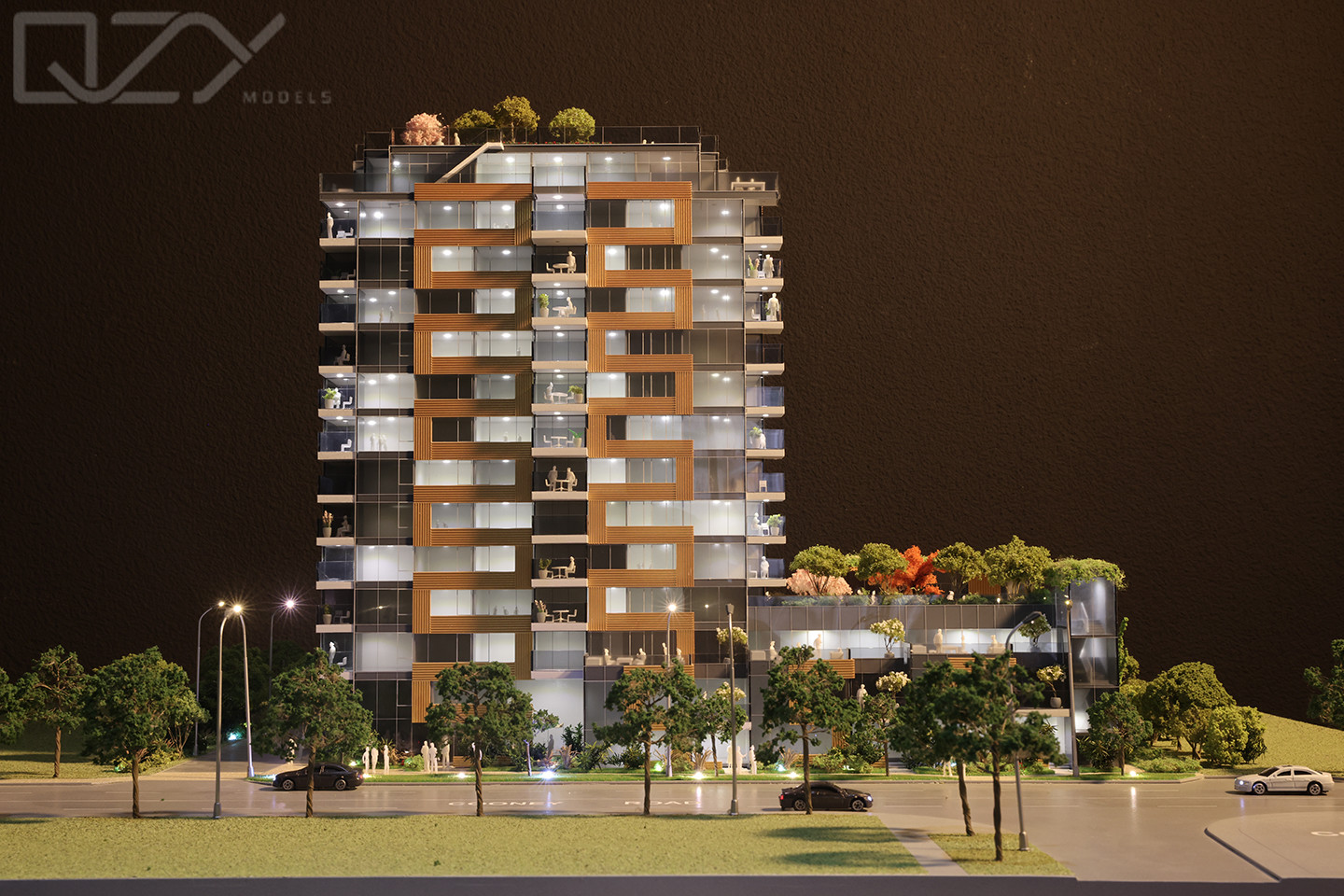 Westbank-1/100 Vancouver Richmond Appartment Model Architectural Physical Model