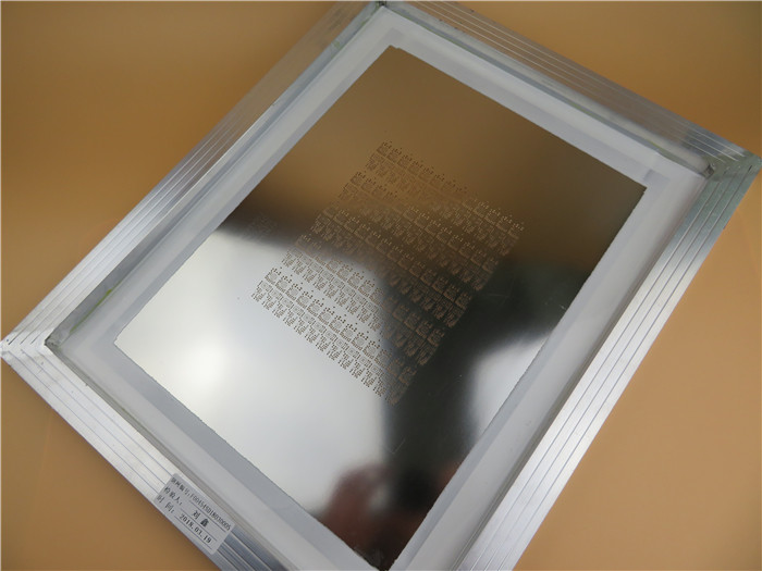 Aluminum Framed 520x420mm Laser Cut SMT Stencil For PLCC QFP 0402