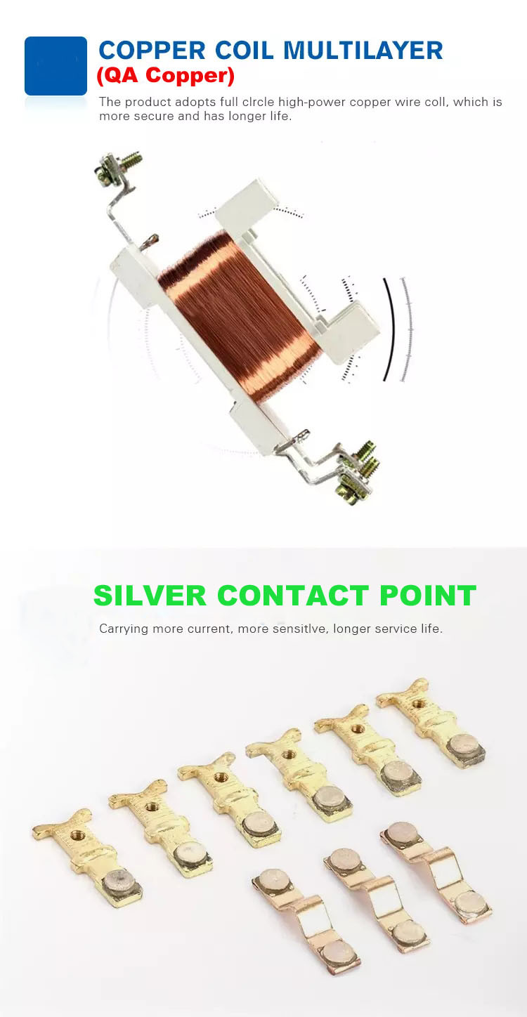 IEC 60947 CJ20 Series 175kw 630A Magnetic Contactor
