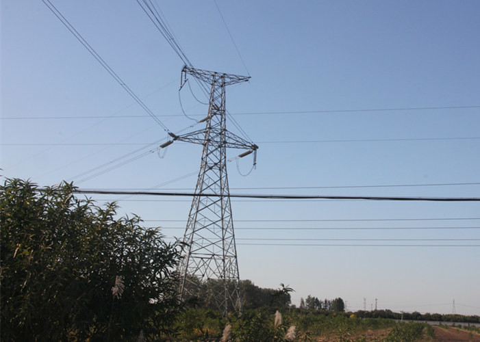 Overhead Transmission Line Steel Tower, Dead End Cable Tower for Power Transmission Line