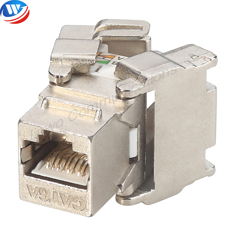 Toolless Modul RJ45 Cat 6A CAT6A RJ45 Punch Down Jack