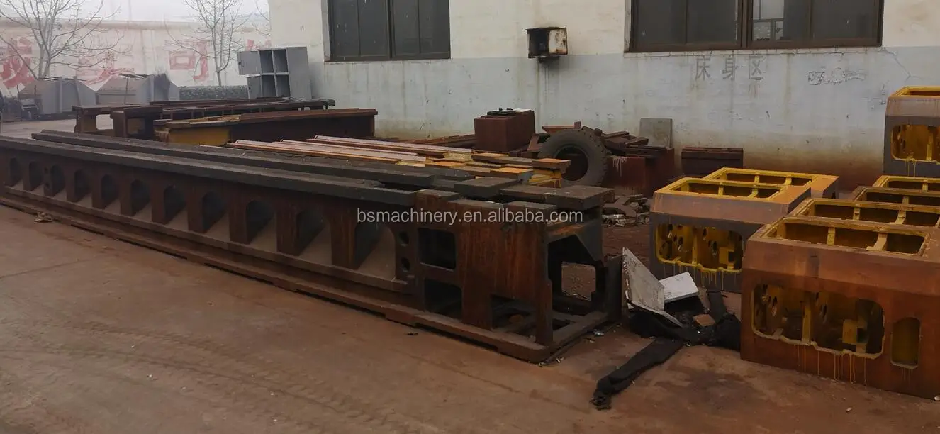 CK61125 Flat Bed Cnc Lathe Horizontal Automatic Turning Machine