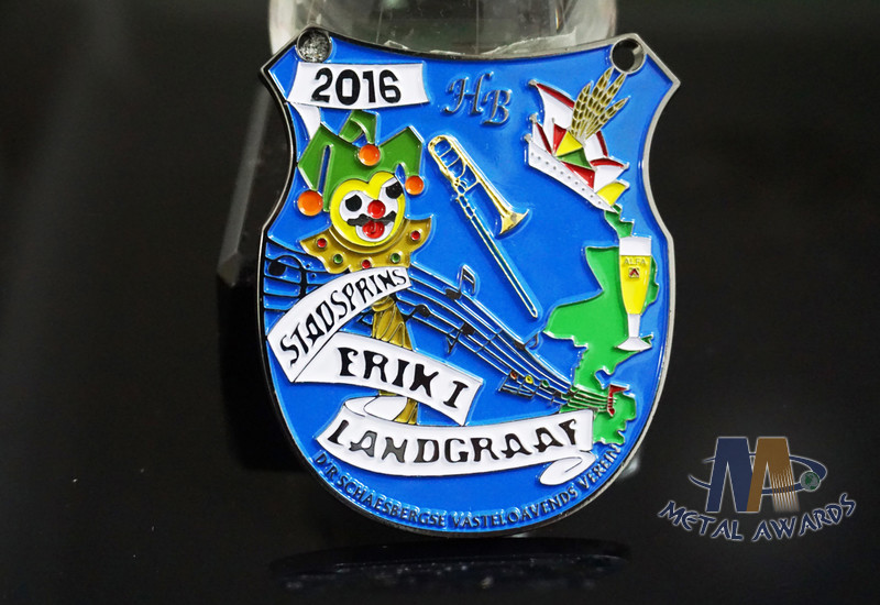 Promotional Custom Design Medals Funny Childrens Medals Black Nickel Plating