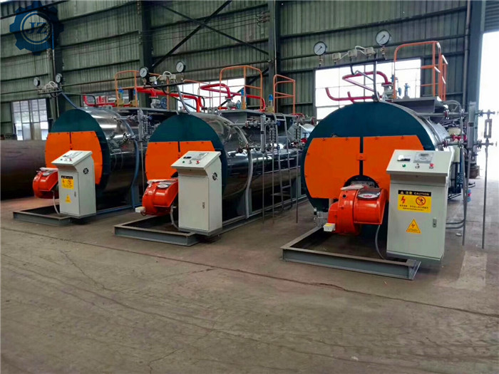 3T/H Industrial Natural Gas Fired Skid-mounted Steam Boilers for feed pellet line