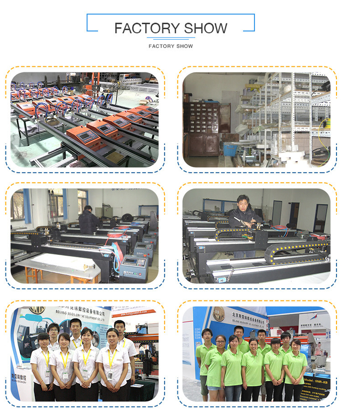 SNR 120A 200A Gantry CNC Plasma Cutting Machine For Aluminum