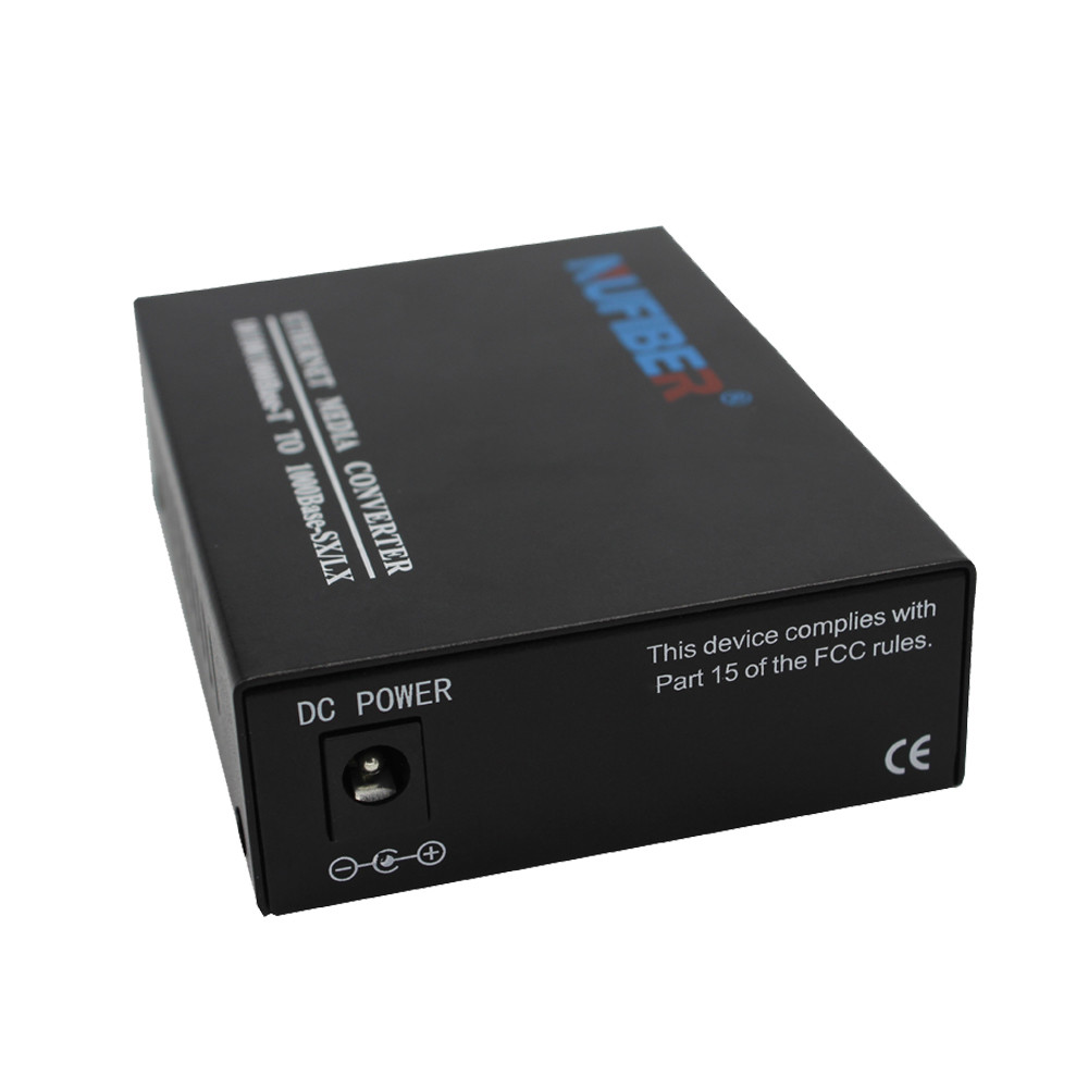 NF-C2200SX 10/100/1000Mbps Fiber Media Converter 10/100/1000Base-TX to 1000Base-FX Multi-Mode Dual Fiber SC 550m
