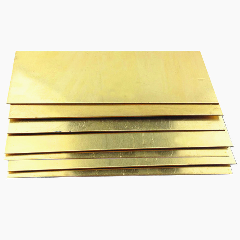 Customizable Width For Brass Sheet With Grade H62 H59 H65 H68 H70