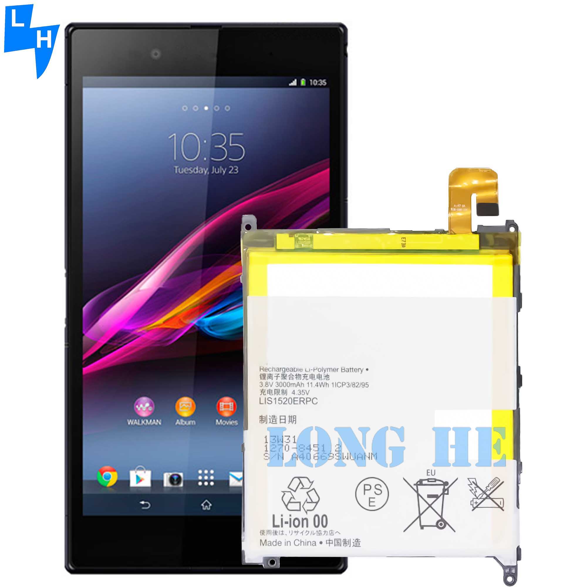 3000mAh 3.8V Mobile Phone Battery LIS1520ERPC for SONY XL39h/XL39/C6833/XperiaZ Ultra