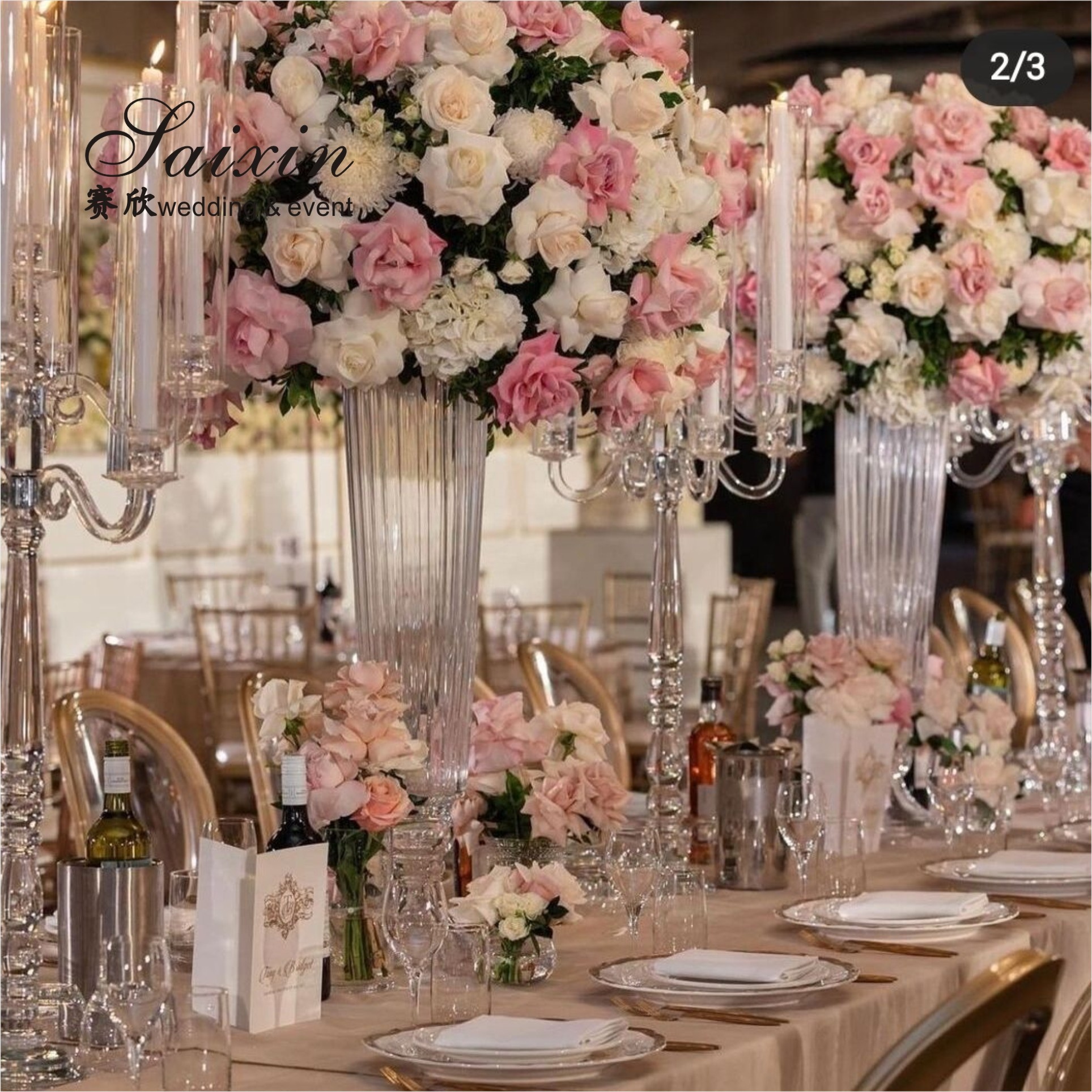 Unique Decorative Vases Black Wedding Centerpieces 3 Glass Cylinder Flower Vase