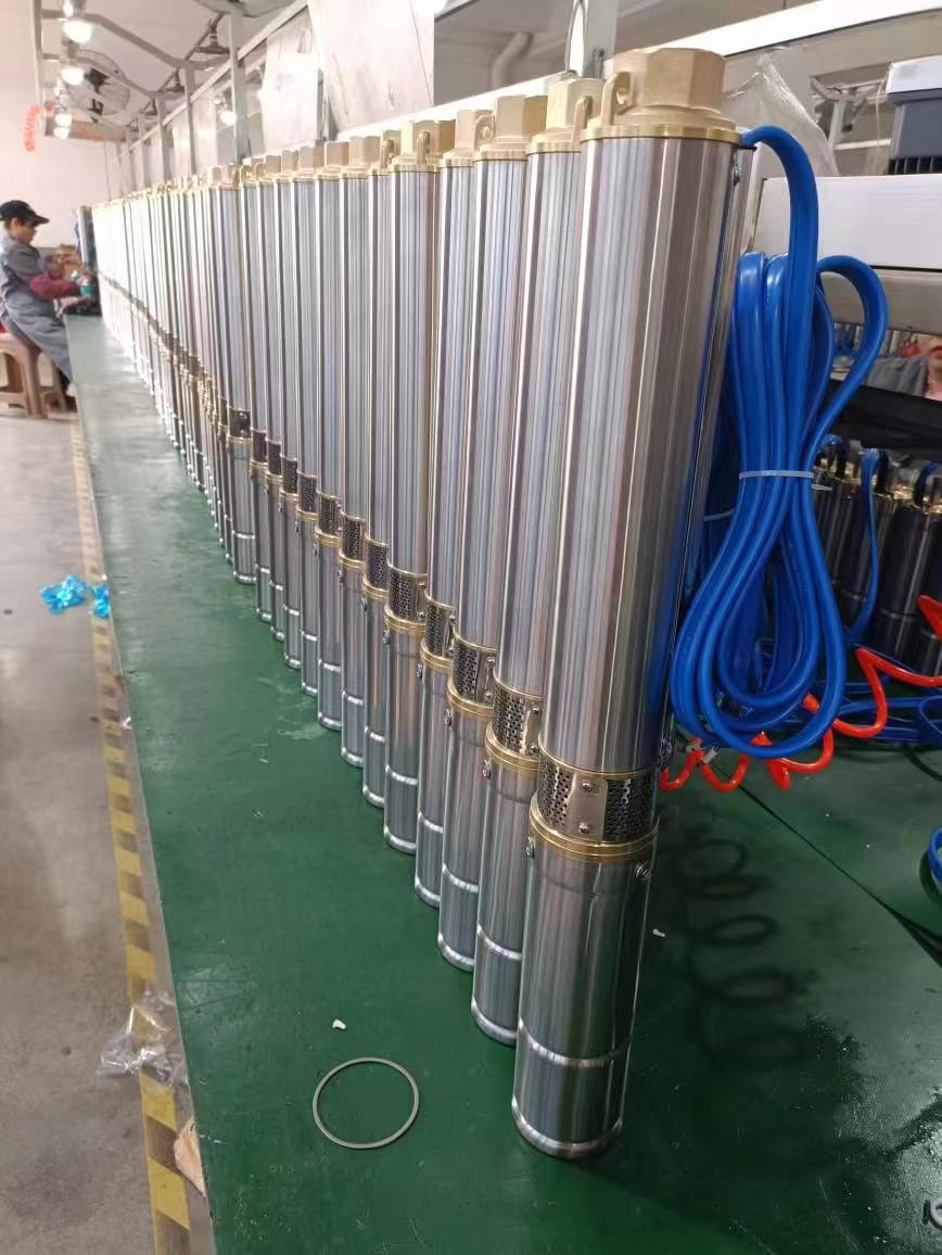 DC Solar Water Pump System Photovoltaic Brushless For Deep Well