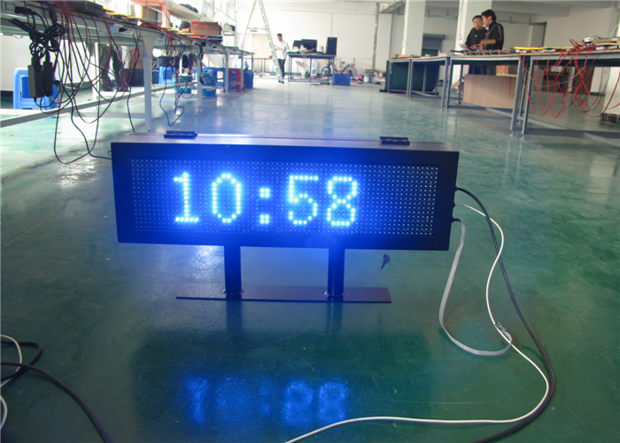 Large outdoor led gas station price sign waterproof For 4 and 5 digit formats , custom size
