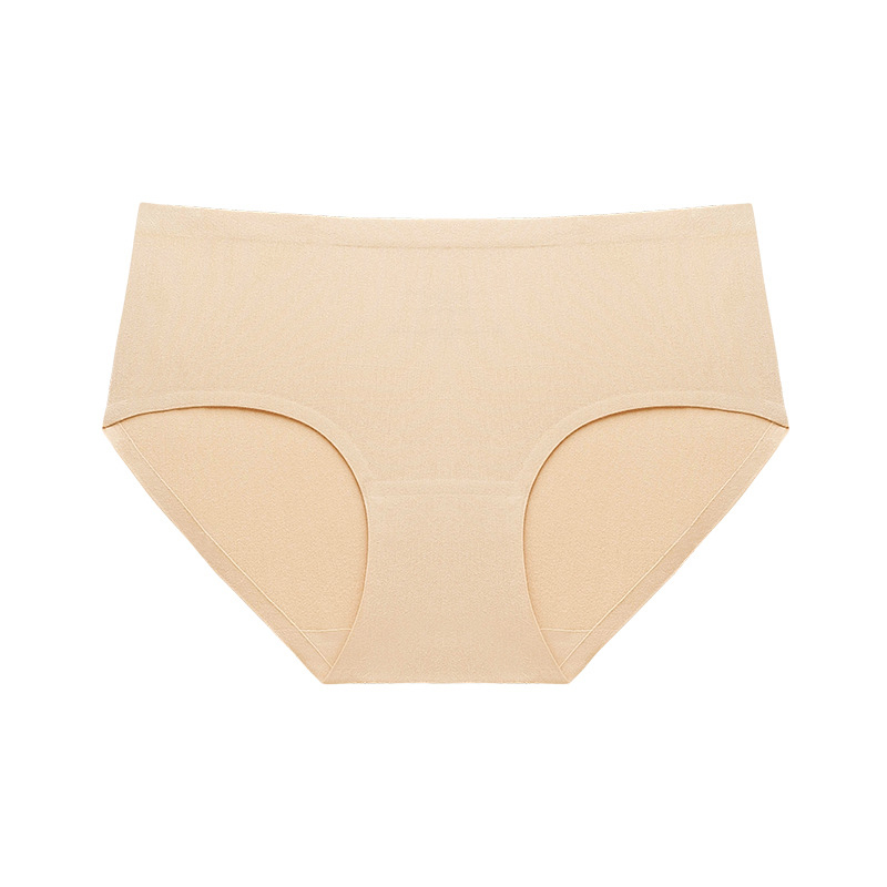 Plus Size Cotton On Period Panties Trilayers Mid Waist Plain Dyed