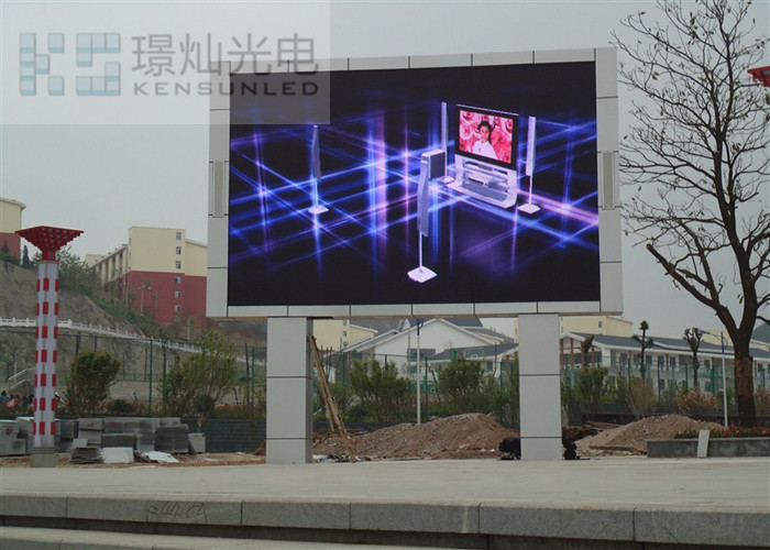 Customized Size P6 Outdoor Led Display Board 27777 Pixels / Sqm