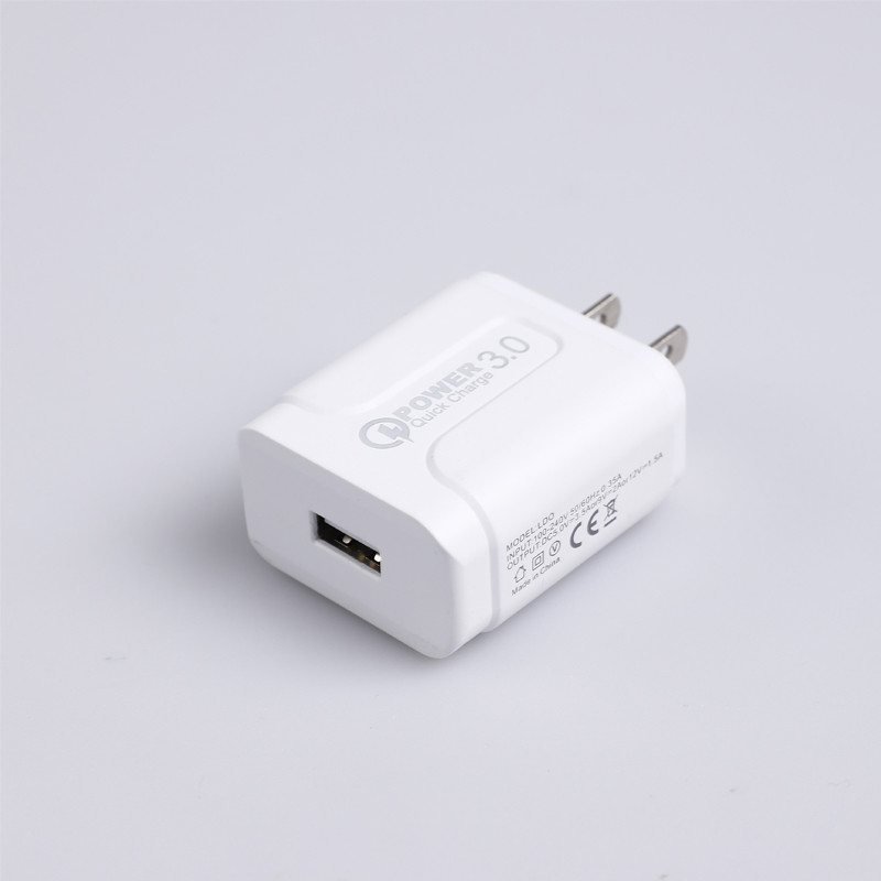 EU US Plug USB Charging Kit With Lightning Type C Micro Data Cable