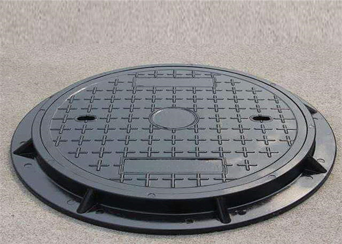 Professional Ductile Iron Manhole Cover B125 C250 For Municipal Construction