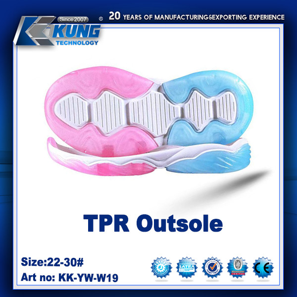 Rubber Multiscene EVA Outer Sole Abrasion Resistant Waterproof