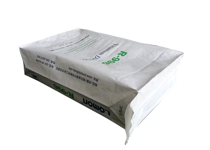 Plastic Composite Pasted Valve Bags Three Paper One Film Building Materials Packaging