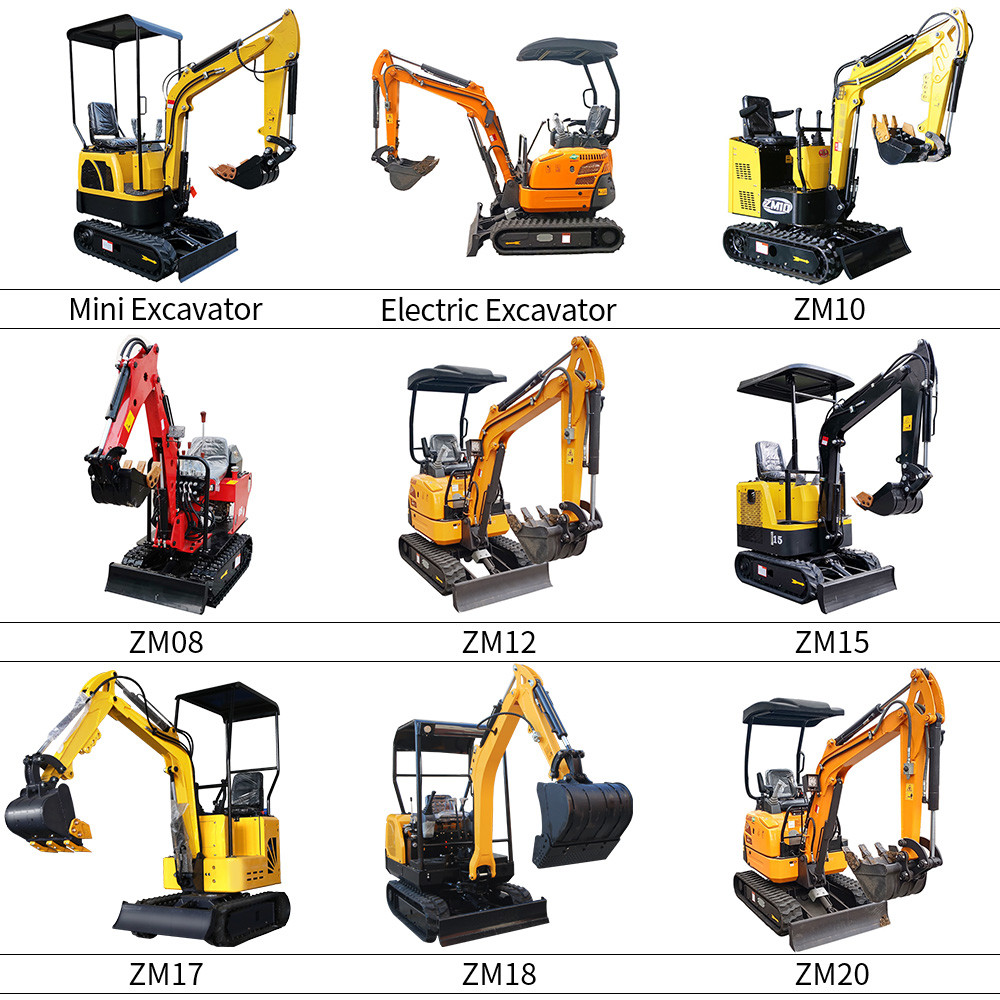 0.8t Elevator-Accessible Crawler Mini Excavator For Construction