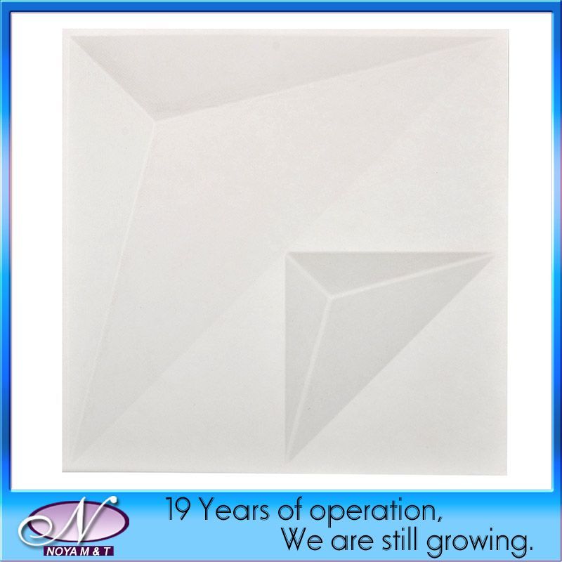 Acoustic Insulation 3D PVC Panel for Interior Wall Decorative