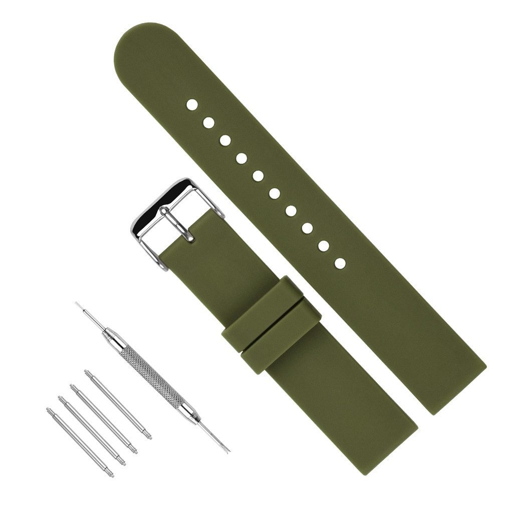 OEM TPU Watch Band , Waterproof Watch Straps 18 20 22 24MM