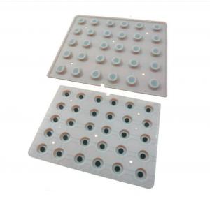 China Electrical Button Silicone Cover Accessories Custom Silicone Rubber Parts Silicone Rubber Soft Pad on sale
