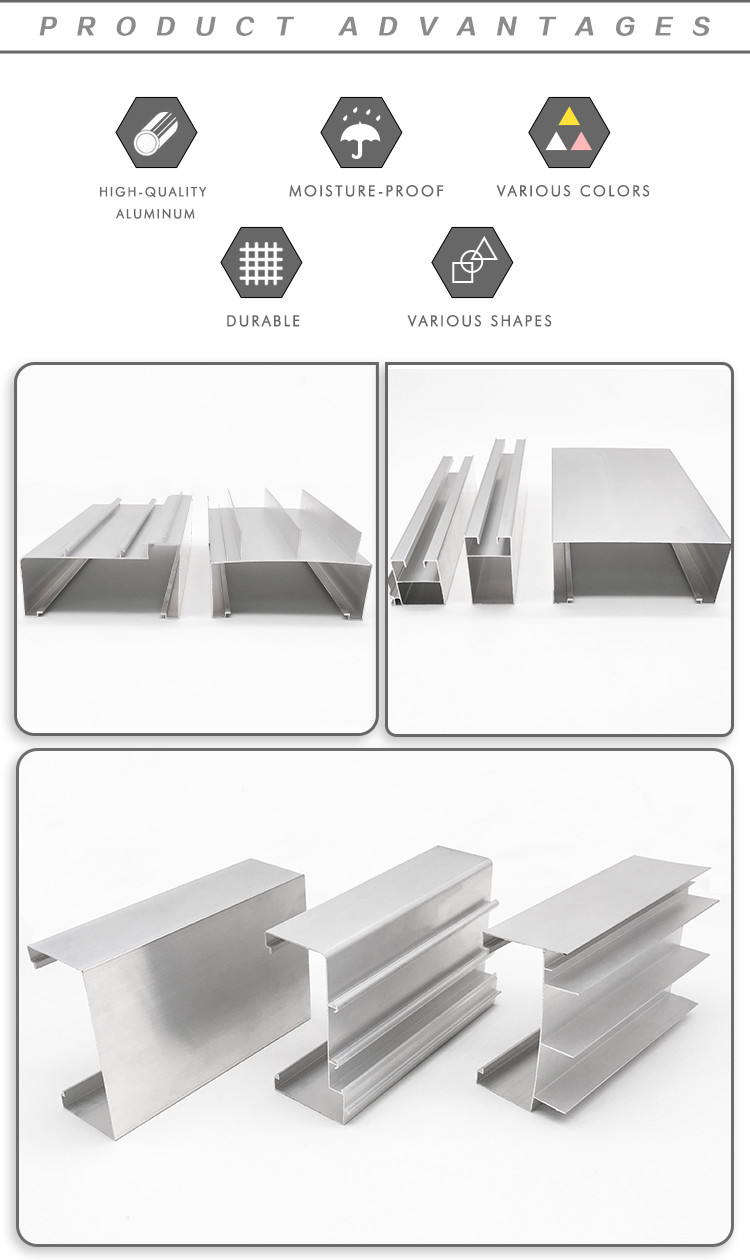 Anodizing Aluminum Extrusion Profiles For Windows And Doors 10mm Thick