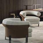Office One Single Seater Armchair Couch Modern Fabric Lounge Leisure 20KG