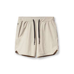 Customized Mens Workout Athletic Shorts Polyester Inside Pocket Quick Dry Sports Sweat Gym Running Men Shorts