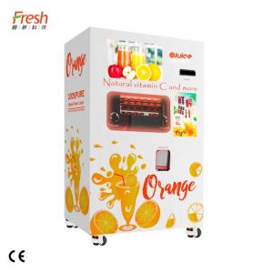 China 55dB Low Noise Automatic Juice Vending Machine Metal Material LED Lighting System on sale