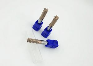 Buy cheap Solid Carbide Flat End Mill High Hardness With 35 Degree Helix Angle product