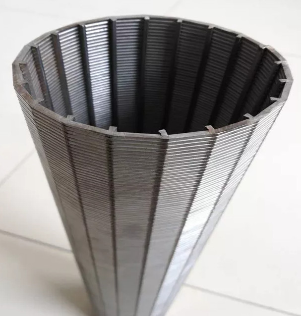 304 316 Stainless Steel Easy Installation Wedge Vibrating Mesh Filter Element