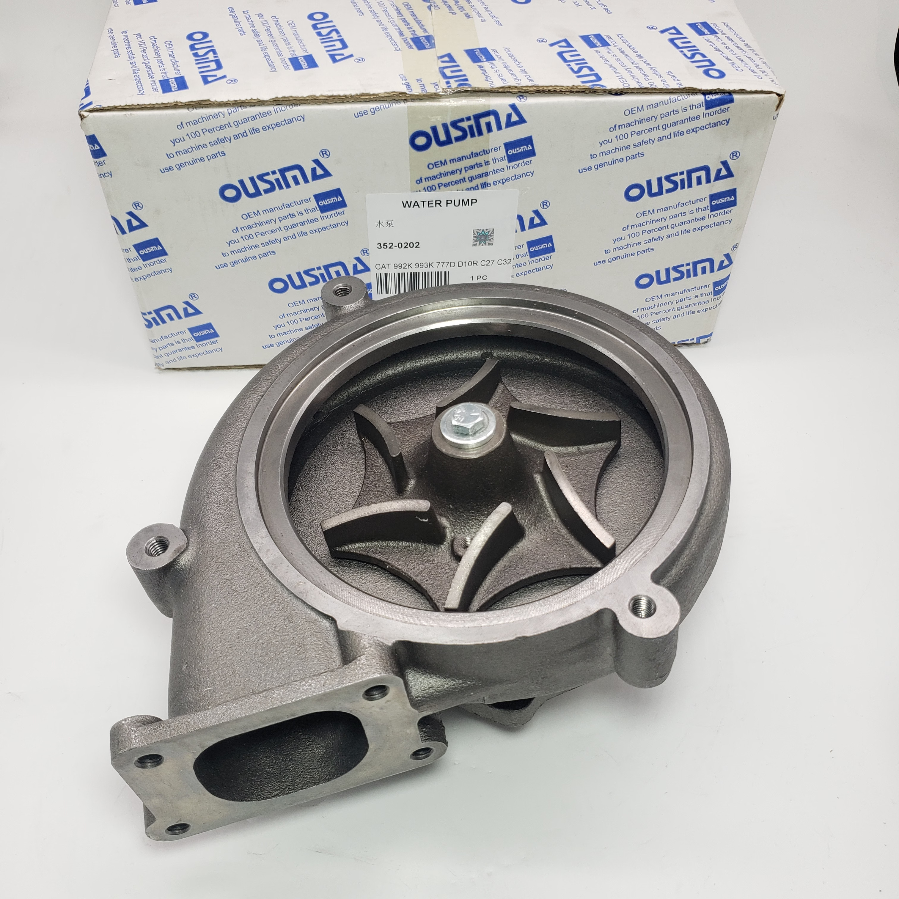 Engine Part 352-0202 3520202 Water Pump For CAT 777C 777D 854K 993K