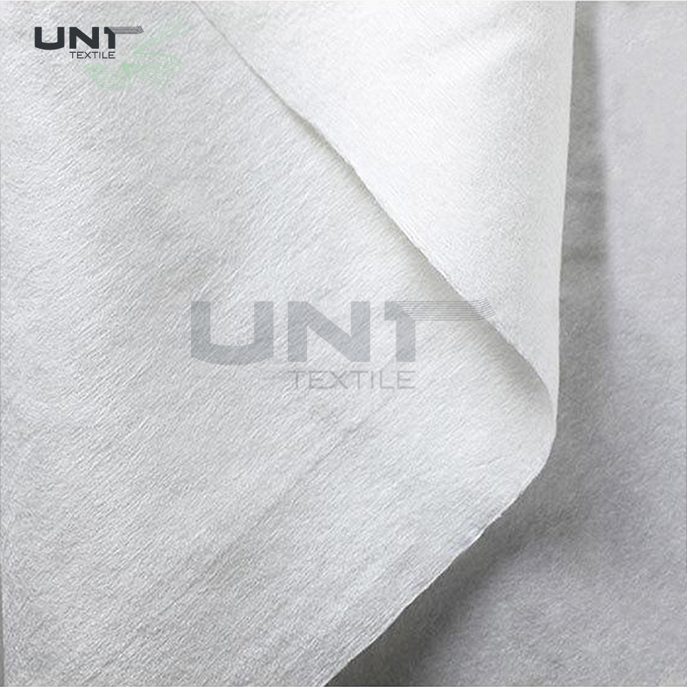 Textiles Wet Wipes Spunlace Nonwoven Fabric 10cm Width PE Film Packing