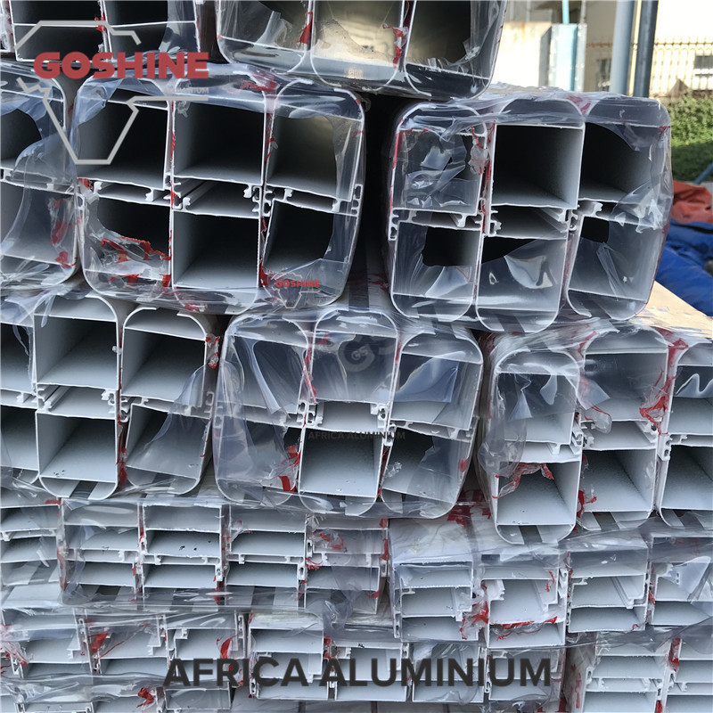 Aluminum profile manufacturer curtain walling contractors system profile for Libya