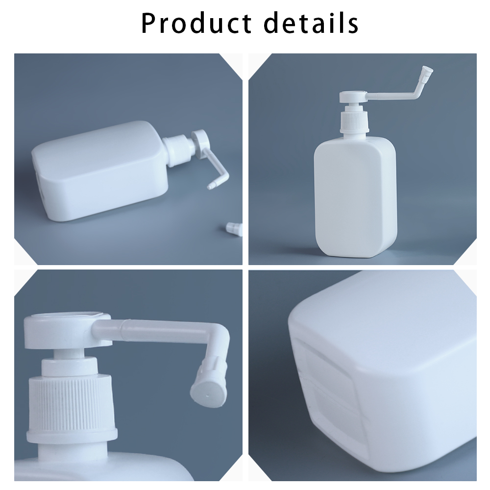Acid Etch 500ml Plastic Pump PET Spray Bottles For Clean Liquid