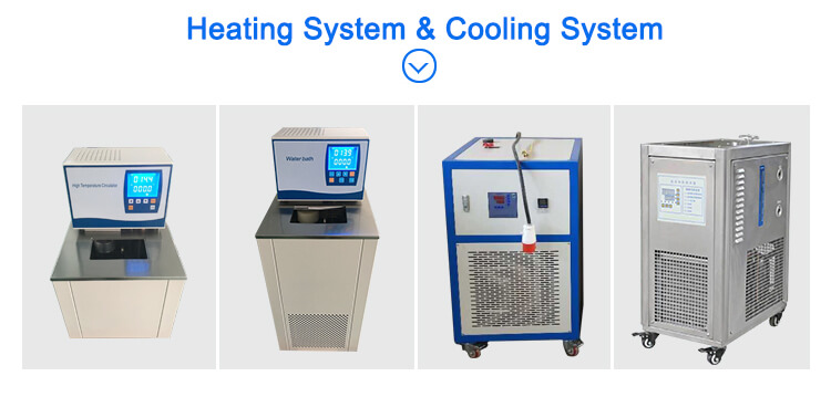 molecular distillation heater and chiller