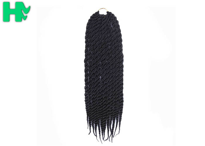Mixed Color Synthetic Hair Pieces Twist Braiding Hair Crochet For Black Women