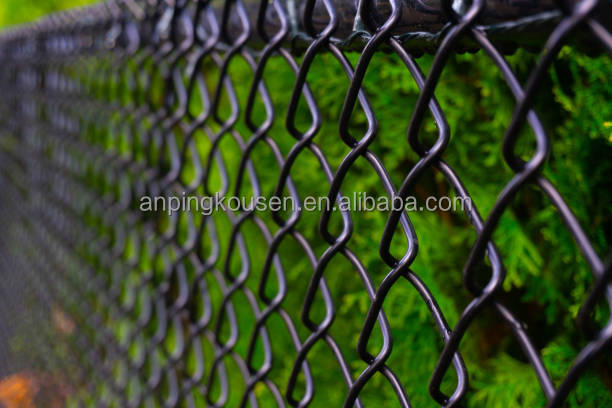 Heat Treated Iron Craft Hot Dipped Galvanized Chain Link Wire Mesh Chainlink Fence Diamond Mesh