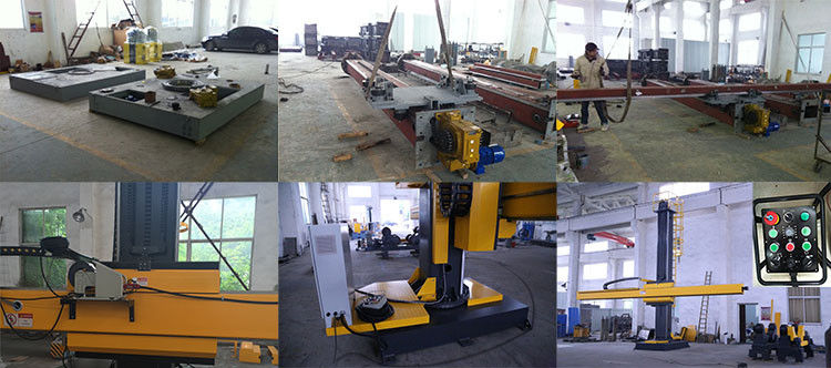 LHC 3040 Welding Manipulators for 3000 mm Diameter 4000 mm Length Tank welding