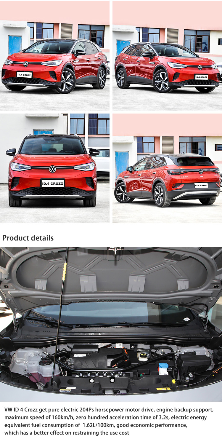 SUV Powered Second Hand Electric Cars Fast Charging For Volkswagen