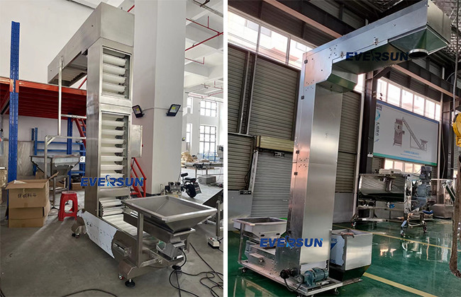 Vertical Conveying System Z Type Elevator For Grain With Capacity 0 - 20m3/H
