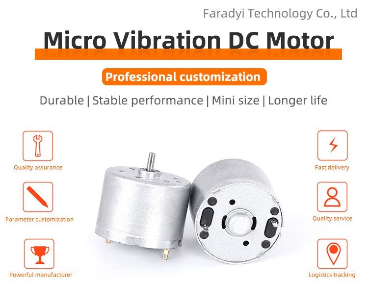 Faradyi Customized Electric Mini Motor 310 Mini Dc Brushless Motor Automatic Dispenser For Massage Gun Bathroom Appliance