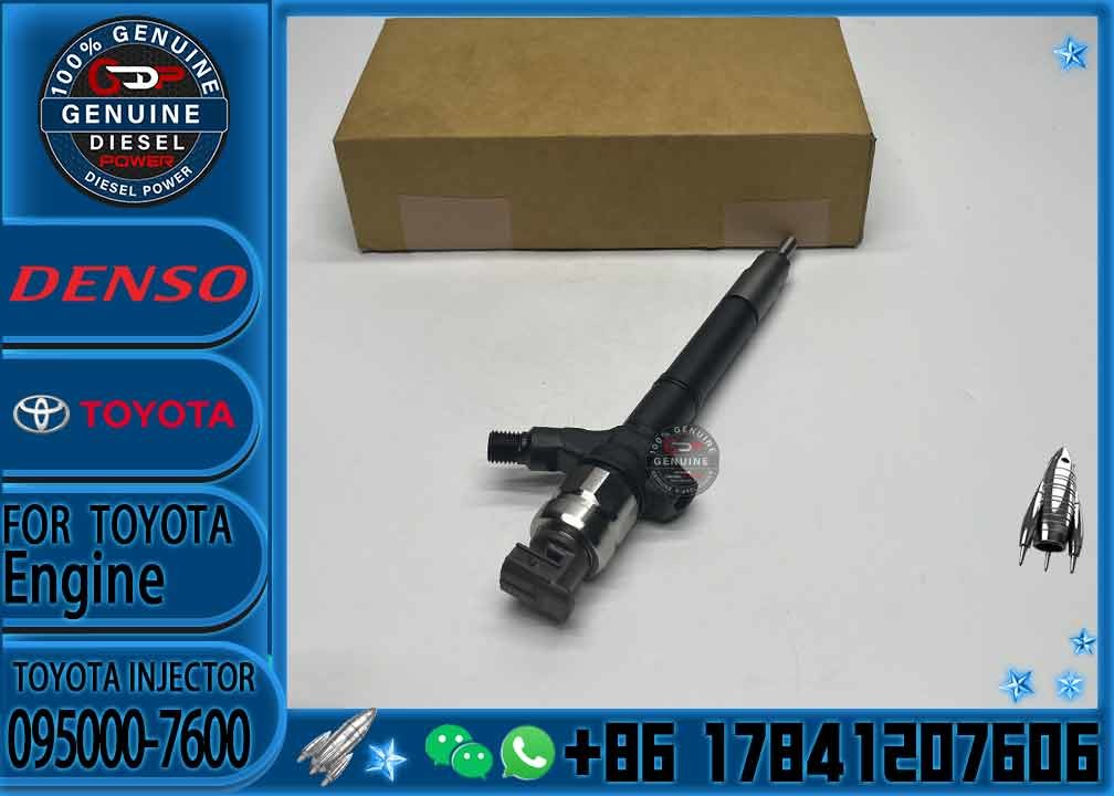 2AD-FTV Diesel Fuel Nozzle Injector 095000-7600 095000 7600 Common Rail Nozzle Injector 0950007600 for Toyota