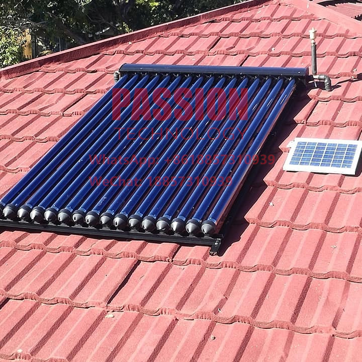 14x90mm Condensor 20tubes Copper Pipe Solar Collector Solar Water Heater