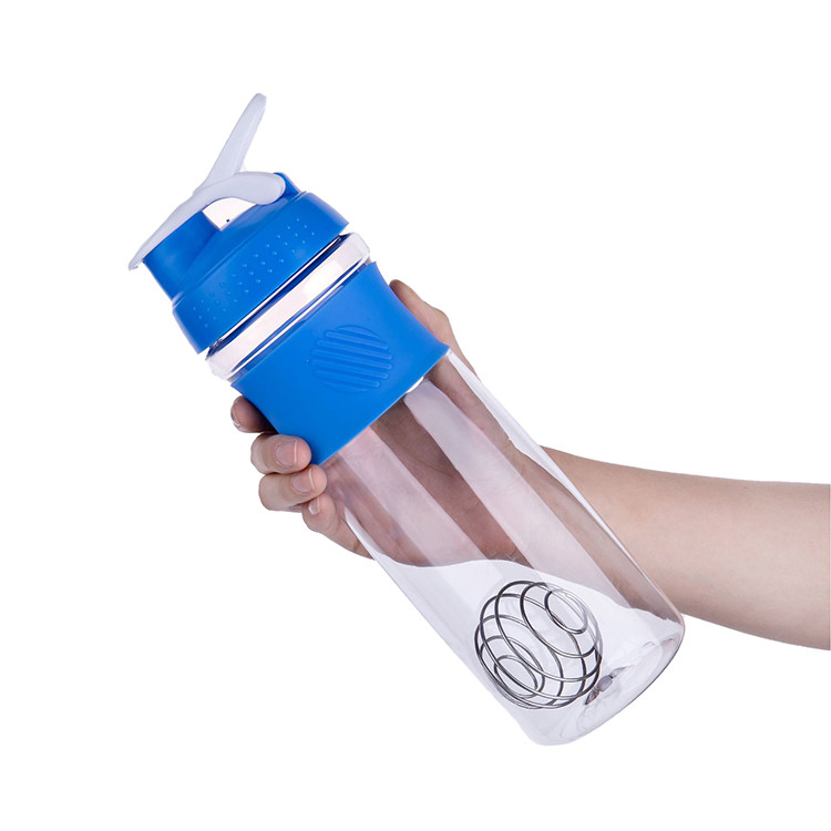 700ml 35oz Sport Shaker Bottle Protein Powder Mixer Bottle For Blended Smoothies