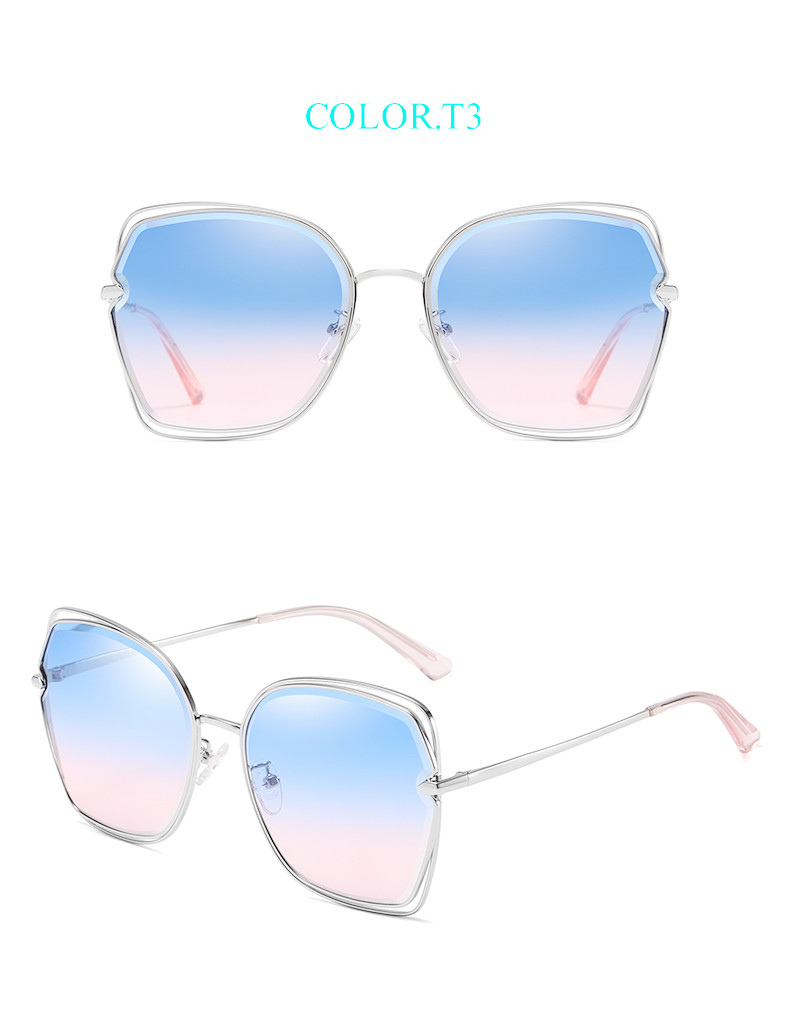 UV400 TAC Double Sided Frame Custom Polarized Sunglasses For Beaches
