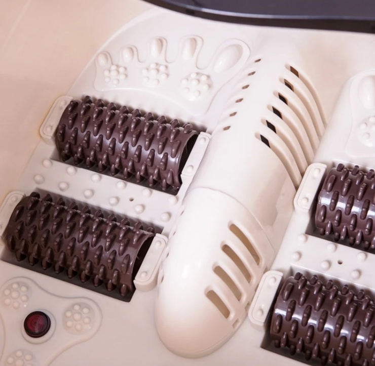 Multifunction Portable Foot Spa Machine , Pedicure Basin Heated Foot Bath Machine