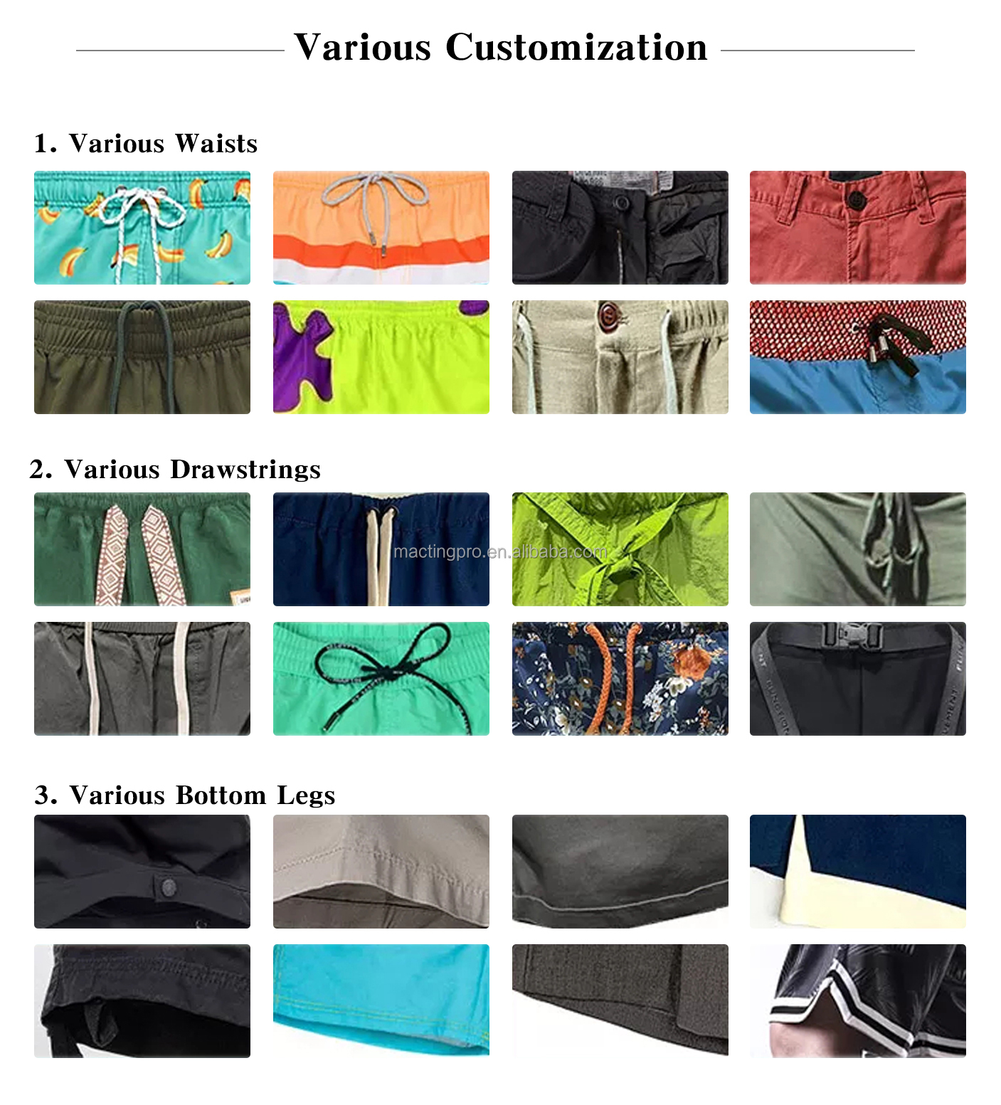 French Terry Fabric Men's Flared Sweatpants with Side Zipper Customized by Manufacturers